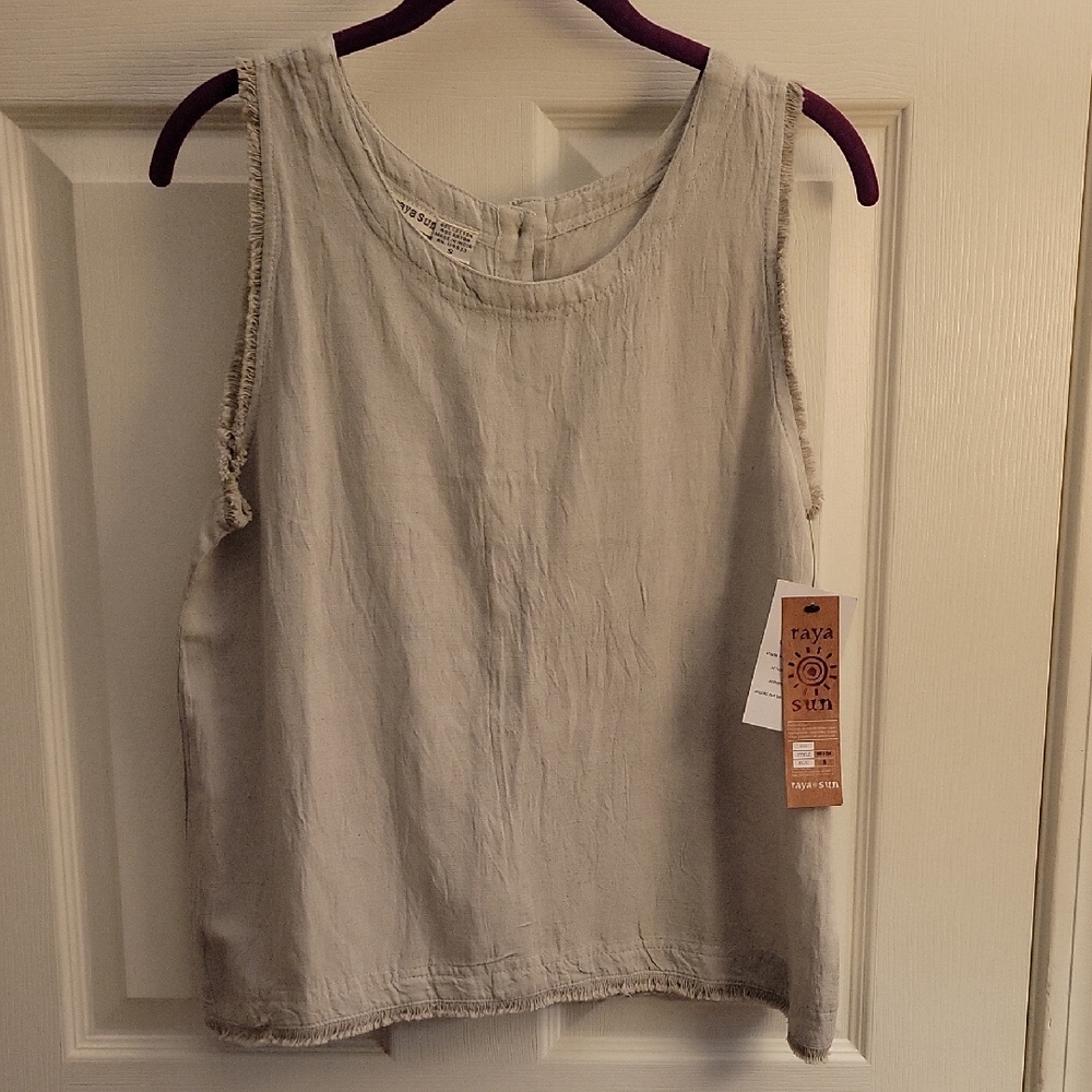 Raya Sun Light Gray Women's Tank Top